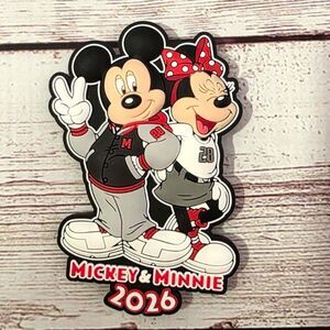 2026 Disney Mickey & Minnie Soft PVC Magnet